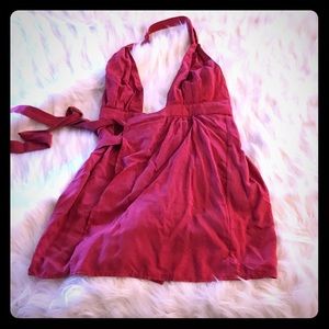 Lulus small low cut dress.