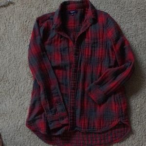 Madewell flannel with pockets