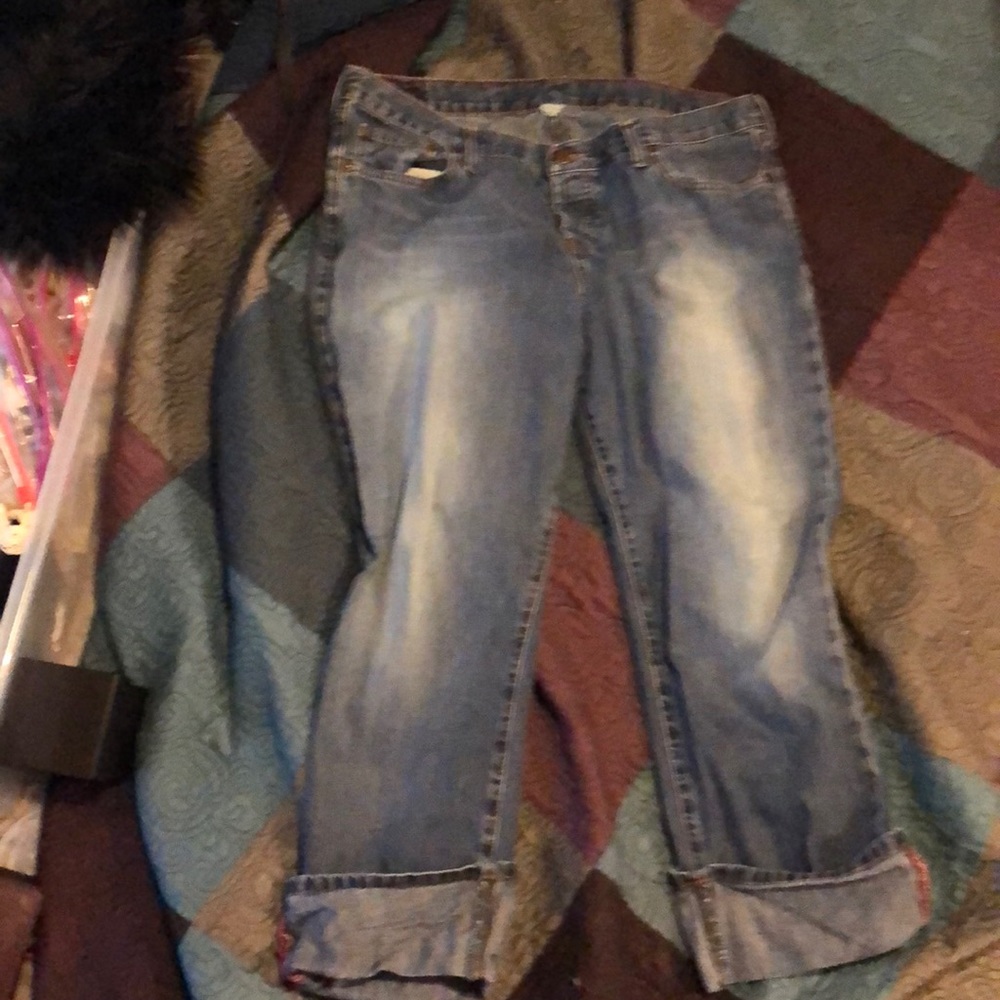 Abercrombie & Fitch cropped Jeans size 12 EUC