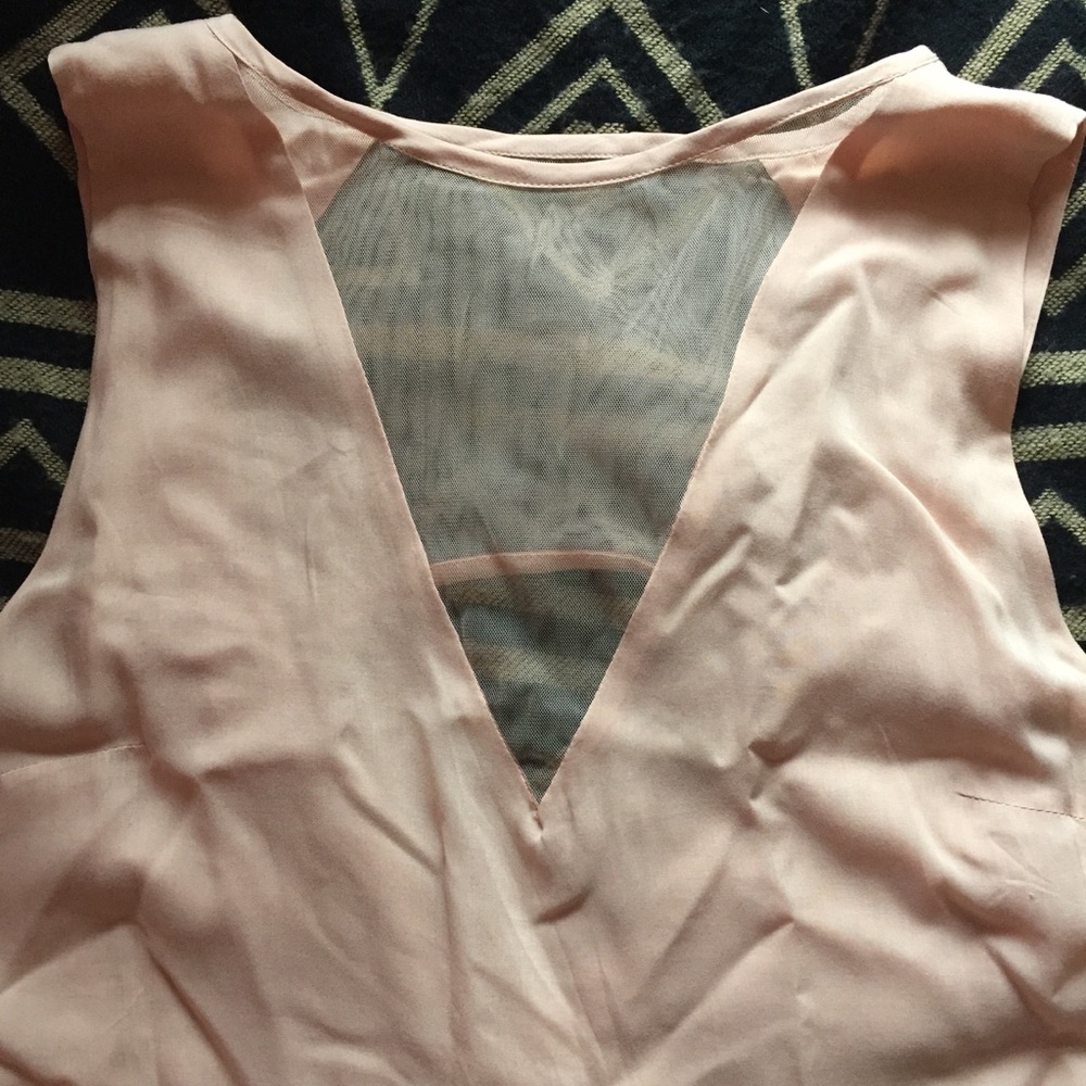 NWT silence + noise Pale Pink Cocktail Dress