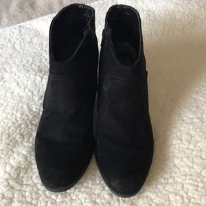 Black Suede Ankle Boots