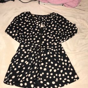 Polka dot Romper
