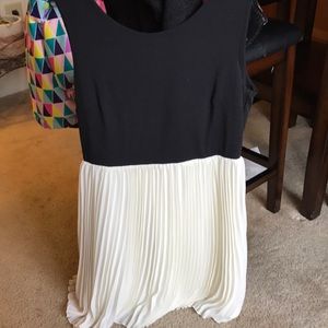 Very cute white and vanilla dress