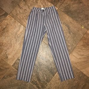 Brandy Melville striped  trousers