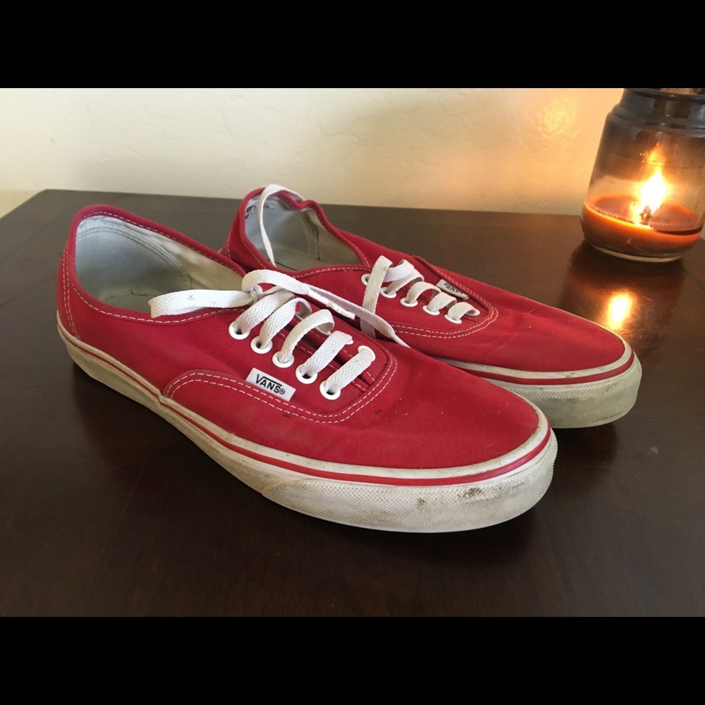 Red Vans