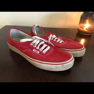 Red Vans
