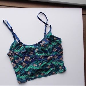 Free people cropped cami bralette