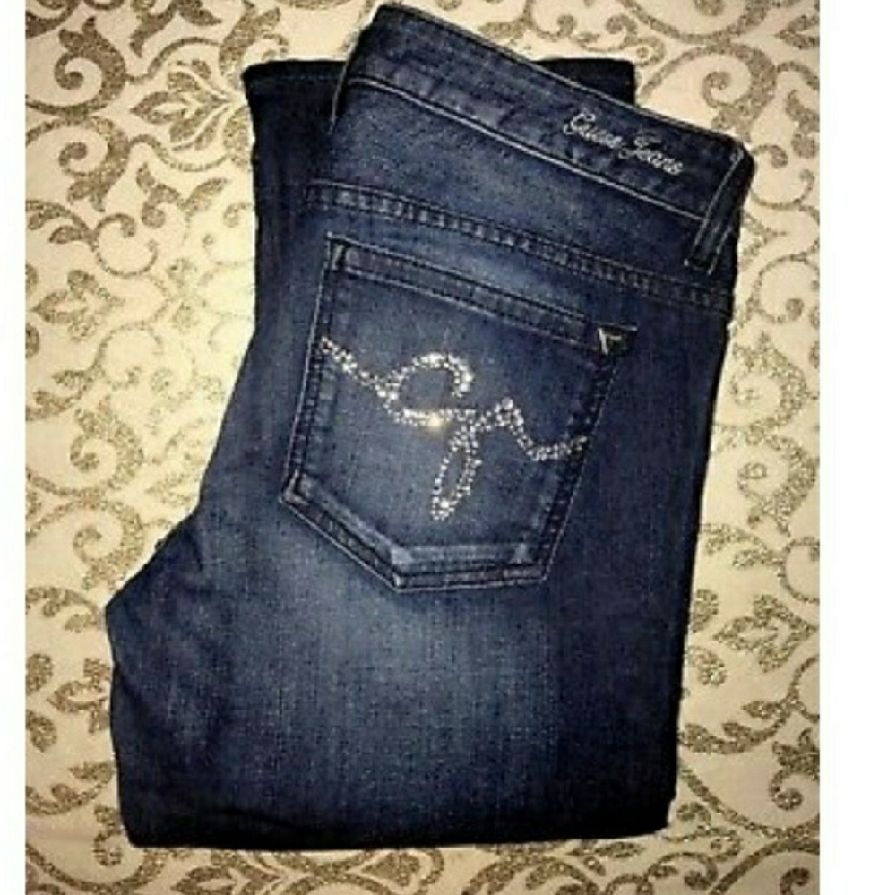Guess low rise Starlet straight jeans