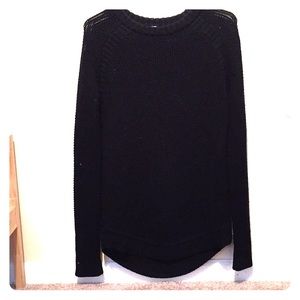 Lululemon black long sweater