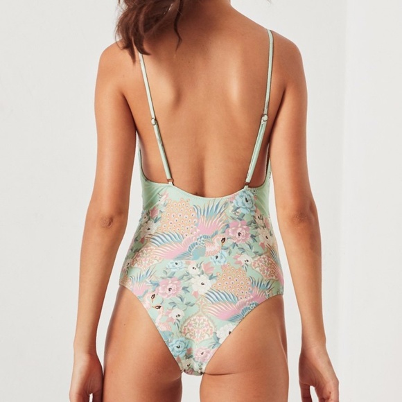 Spell Designs CLOUD DANCER LACE UP ONE PIECE Swim - Picture 4 of 8