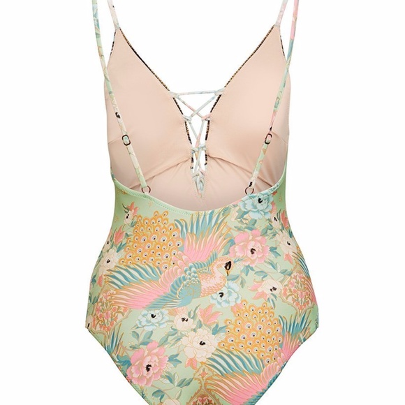 Spell Designs CLOUD DANCER LACE UP ONE PIECE Swim - Picture 6 of 8