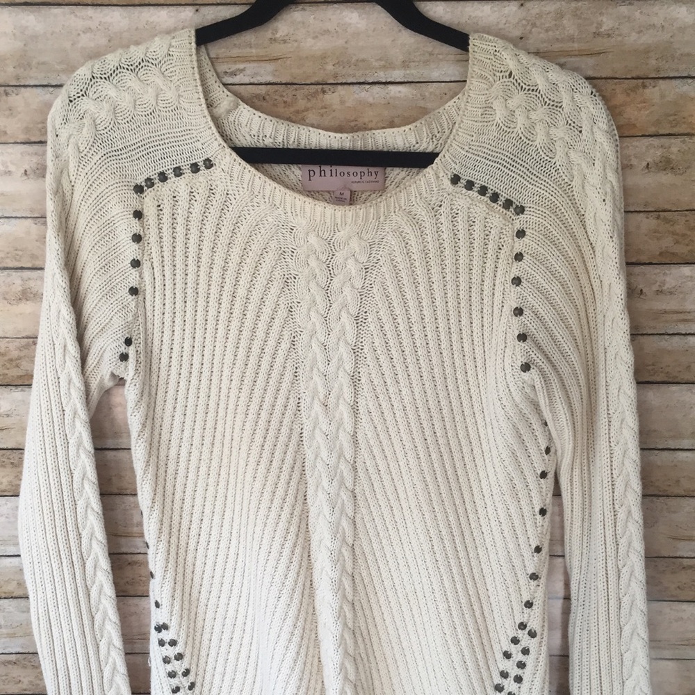 Flash sale 🔥 Philosophy M sweater