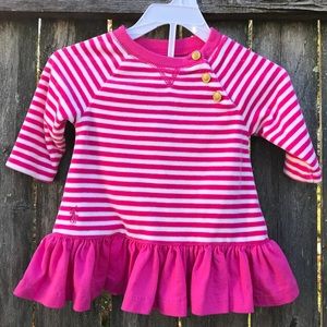 Ralph Lauren terry baby dropped hem dress.