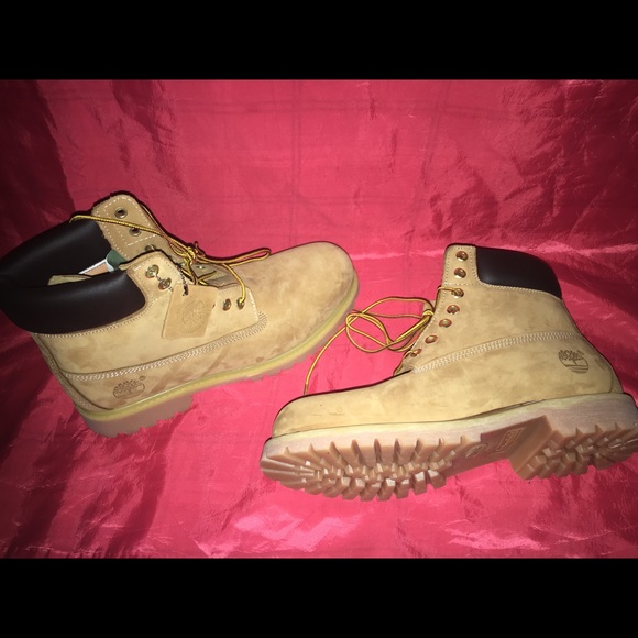 Size 12 and 10 Timberlands. main image 6