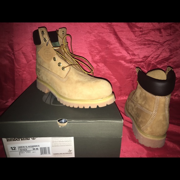 Size 12 and 10 Timberlands. main image 8