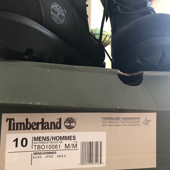 Size 12 and 10 Timberlands.