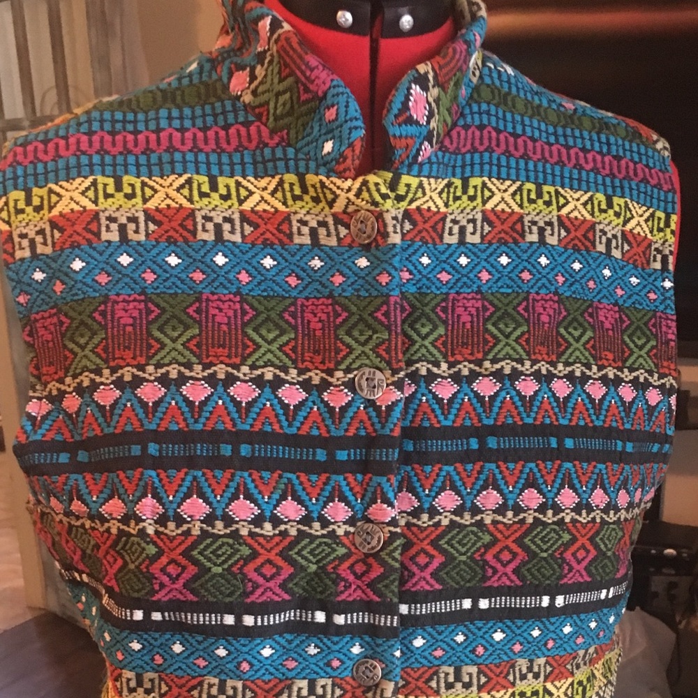 Chico's ethnic vest