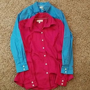 Lot of Banana Republic Button up Shirts