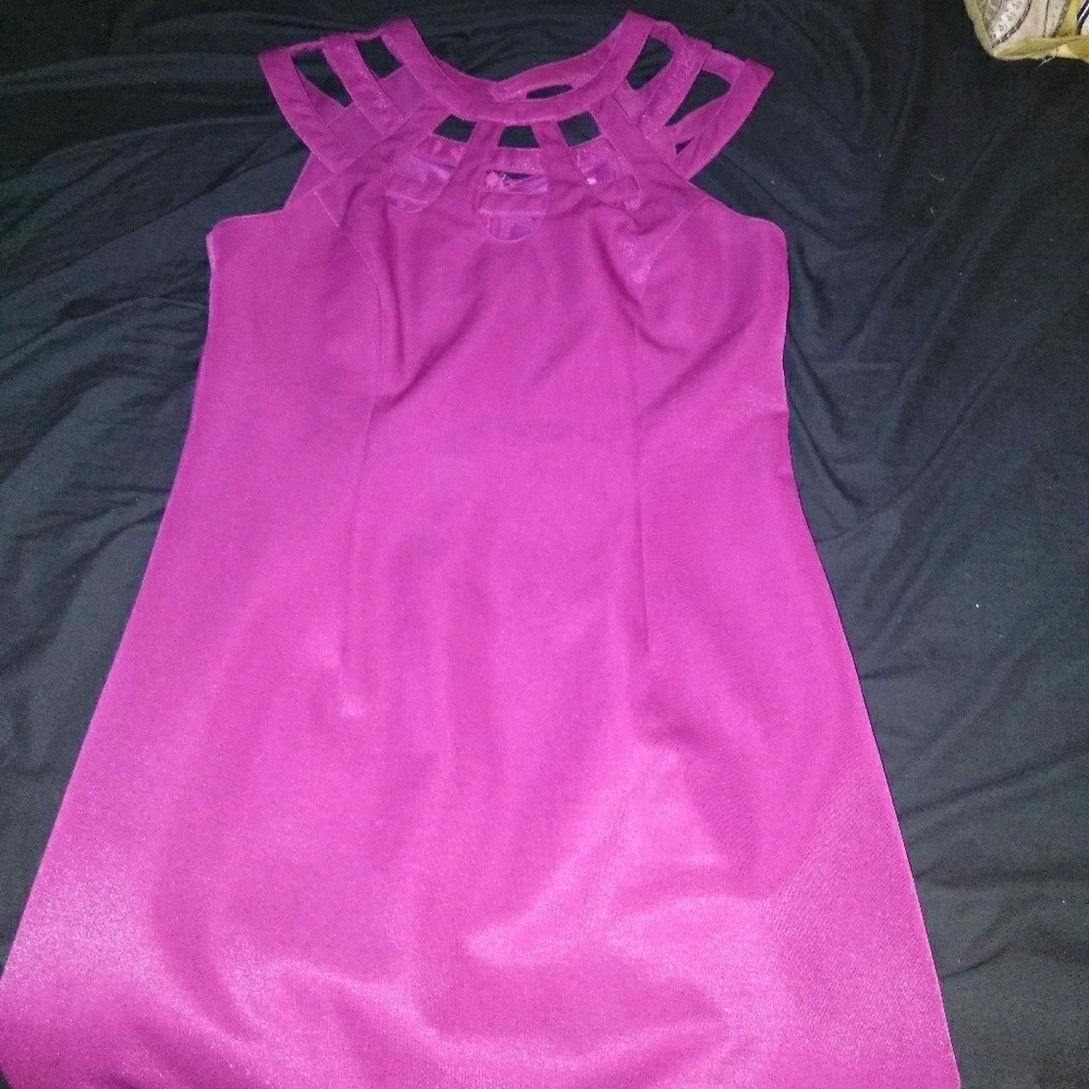 Magenta dress