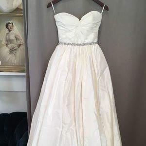 Amsale Mackenzie wedding gown