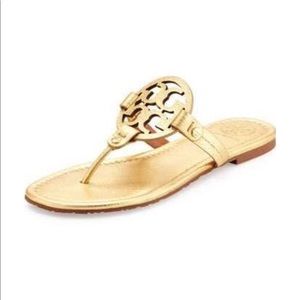Tory Burch Miller Sandal Gold