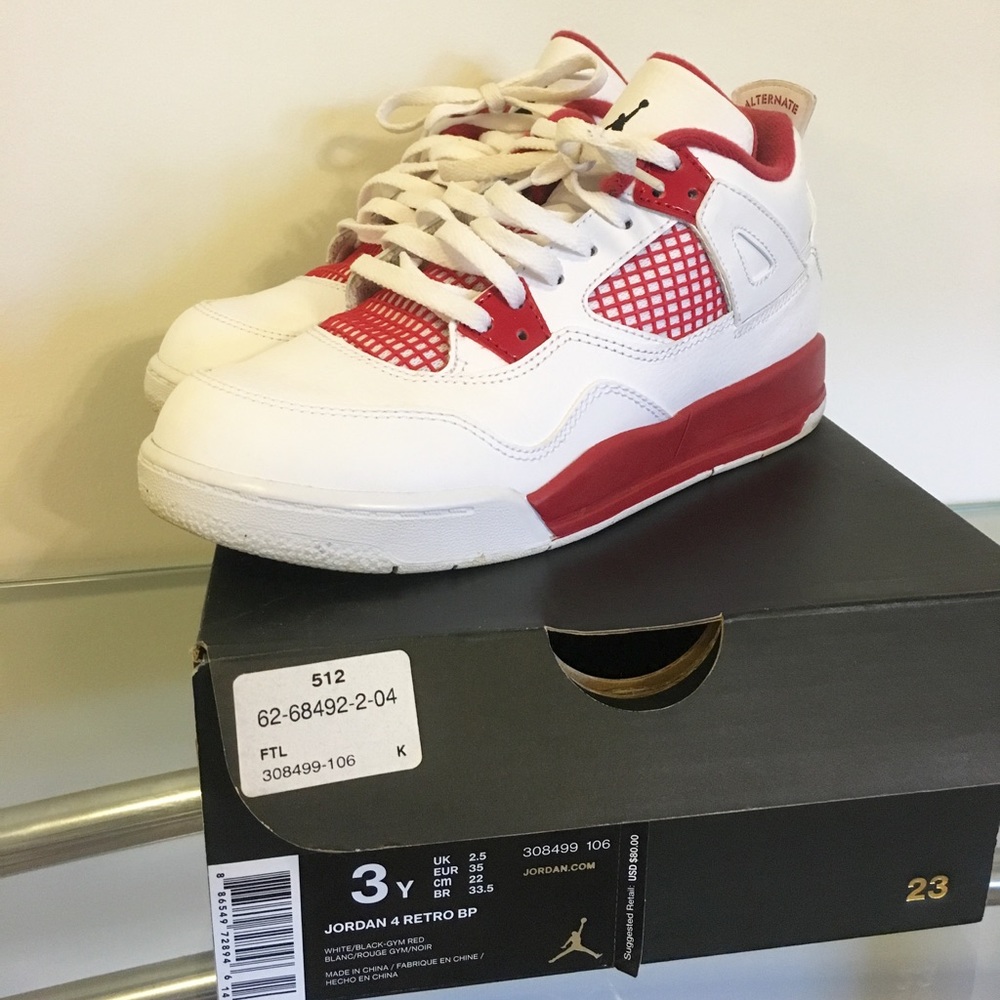Air Jordan Retro 4 Alternate 89 - Picture 2 of 4