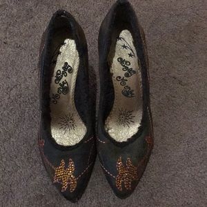 Used cute naughty monkey shoes in good condition