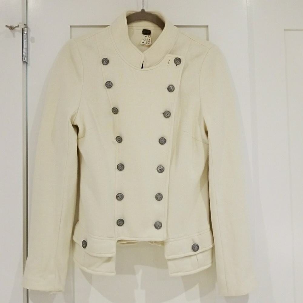 Free People Military Blazer