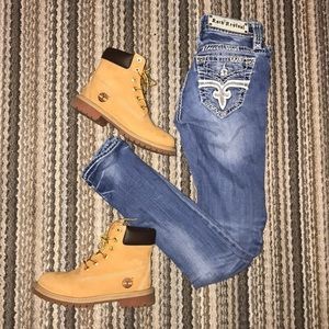 Size 25 rock revival skinny jeans