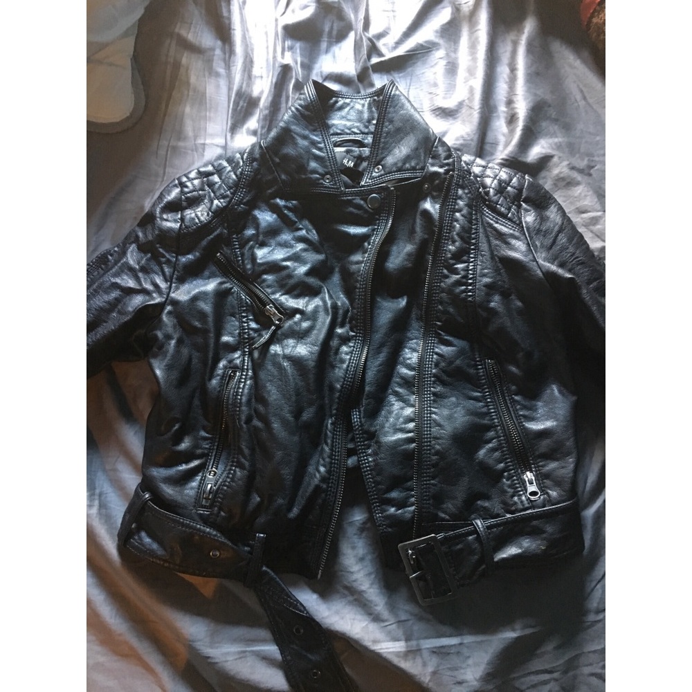 H&M Faux Leather Jacket