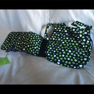 Vera Bradley Hipster Crossbody Bag & Wallet