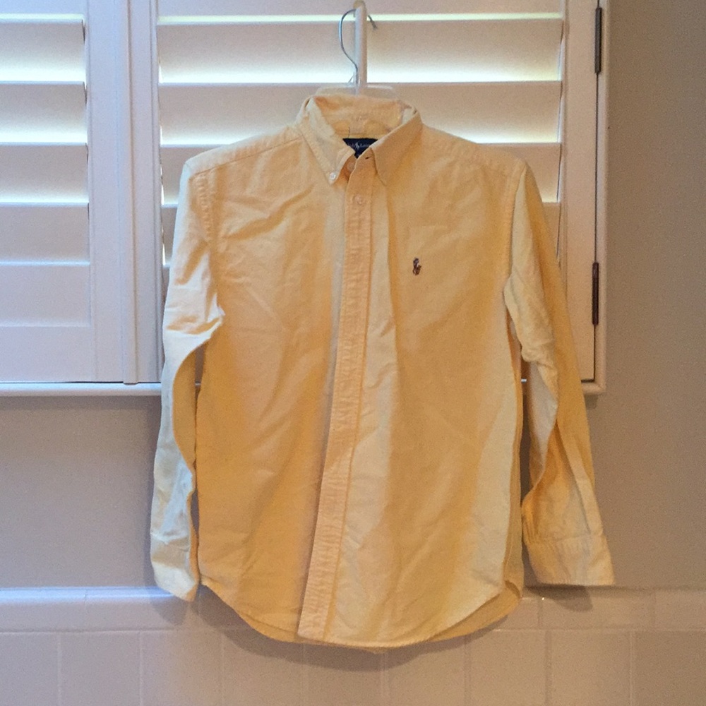 Youth Polo Button Down Shirt