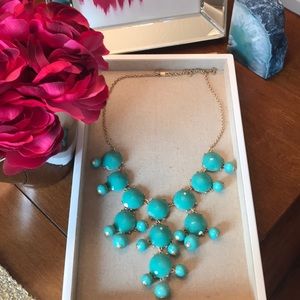 Mint & Gold J.Crew Bauble Necklace