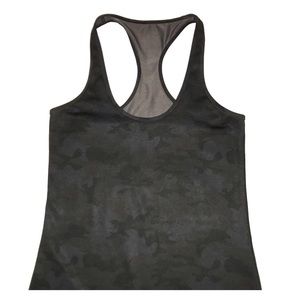 Lululemon Savasana Camo Racerback Yoga Tank Top Sm