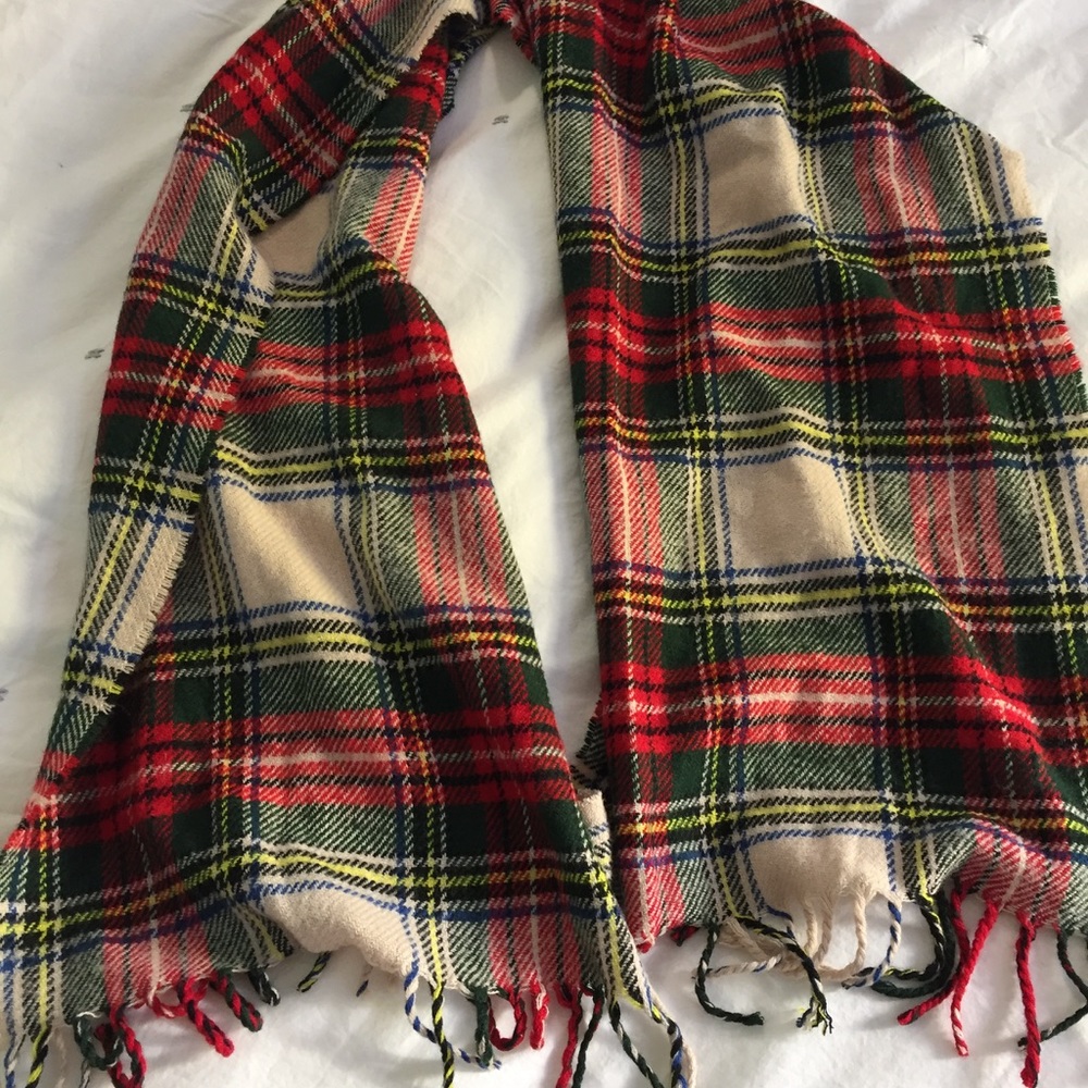 Plaid Winter scarf