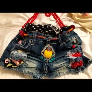 One of a kind hand crafted and designed handbag