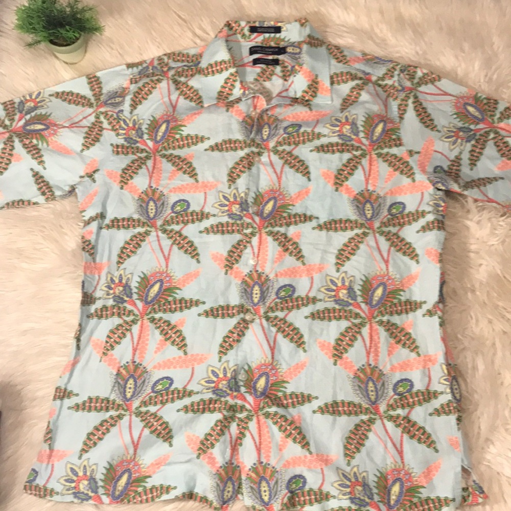 Daniel Cremieux men's floral print button up