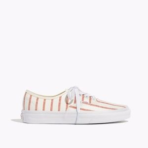 madewell x vans® unisex authentic lace-up sneakers