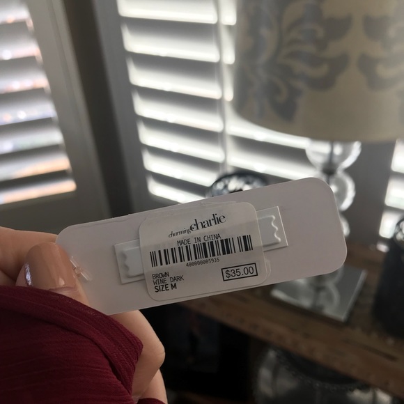 Maroon Flow Dress Sleeveless - Picture 4 of 4