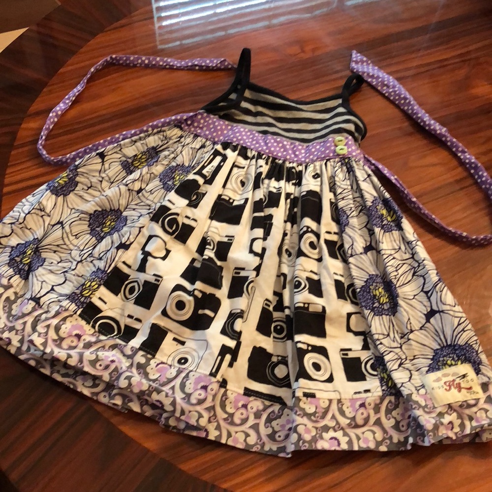 Kids Fly Too by KPEA camera/flower dress