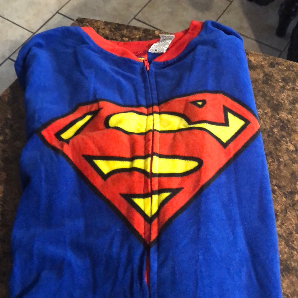 Men’s Superman full body pajamas