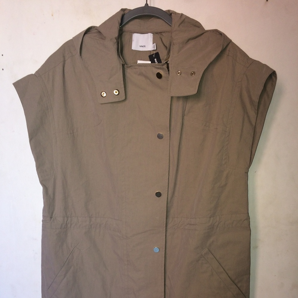 Vince Women's Outerwear S/Hooded Anorak