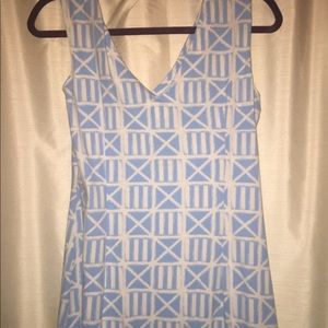 Blue Mahi Gold Dress