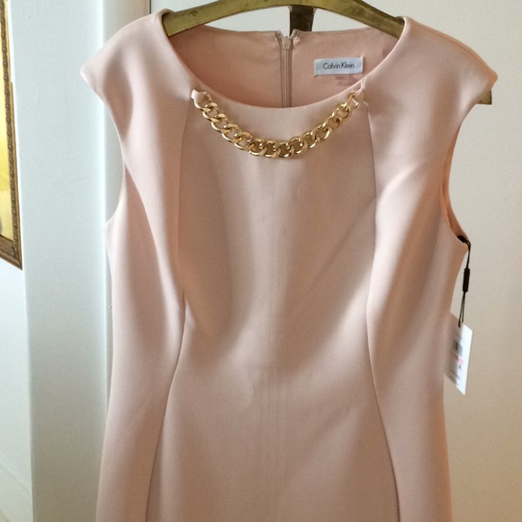 Calvin Klein Dresses & Skirts - Calvin Klein pale pink blush dress