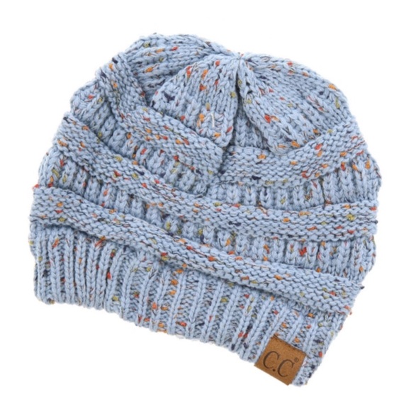 ๐5โญ๏ธ๐HP๐Confetti Beanie Denim - Picture 2 of 5