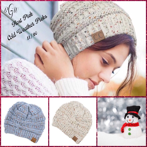 ๐5โญ๏ธ๐HP๐Confetti Beanie Denim - Picture 4 of 5