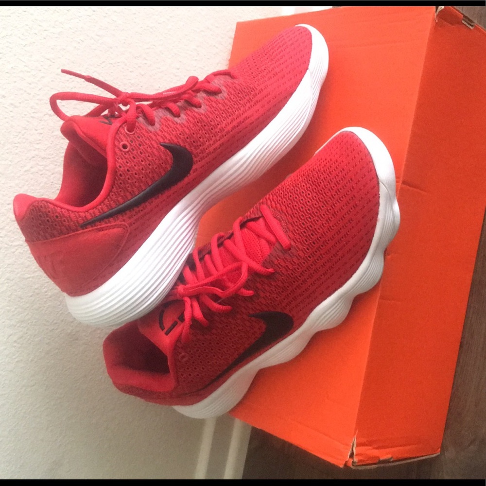 Nike React Hyperdunk 2017 Lows Red/Black/White