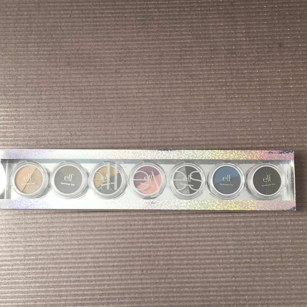 Set of 7 Elf Eyeshadow Duo (never used)
