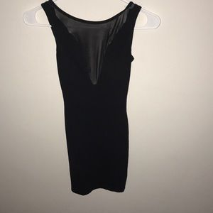 American Apparel Black Mini Dress