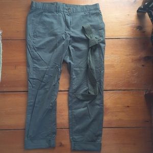 GAP green chinos